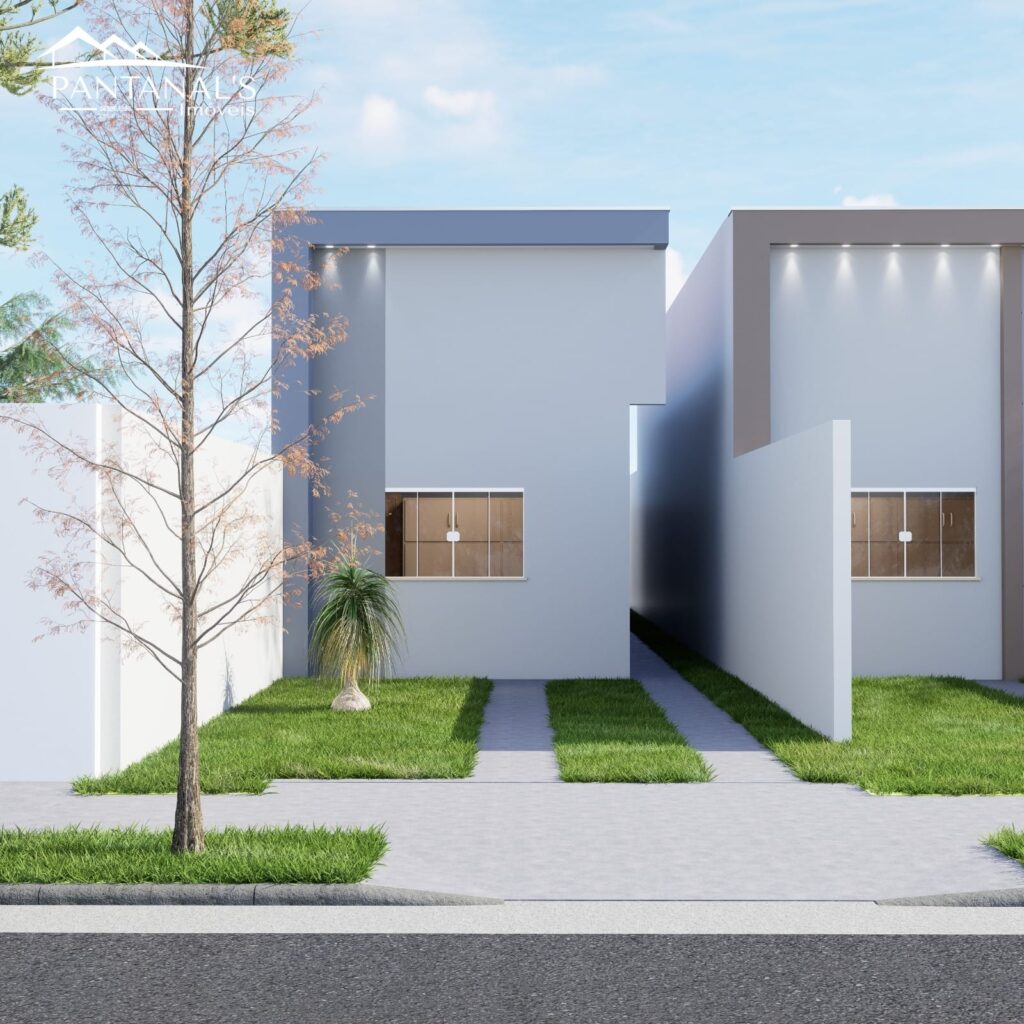 Duas casas novas à venda: Loteamento Maria Tereza