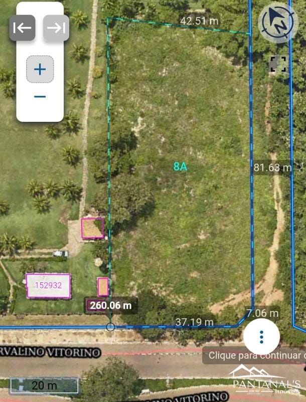 Vendo terreno ao lado da Associação Amigos da Fundação Mato Grosso